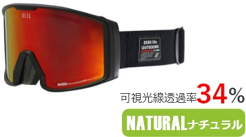 1.F : Mat BLACK L : SMOKE / RED Revo mirror