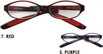 7.RED  5.PURPLE